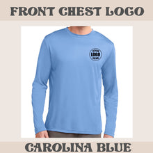 Load image into Gallery viewer, Unisex Sport-Tek Long Sleeve Posicharge Dry Fit T-shirt (Carolina Blue)
