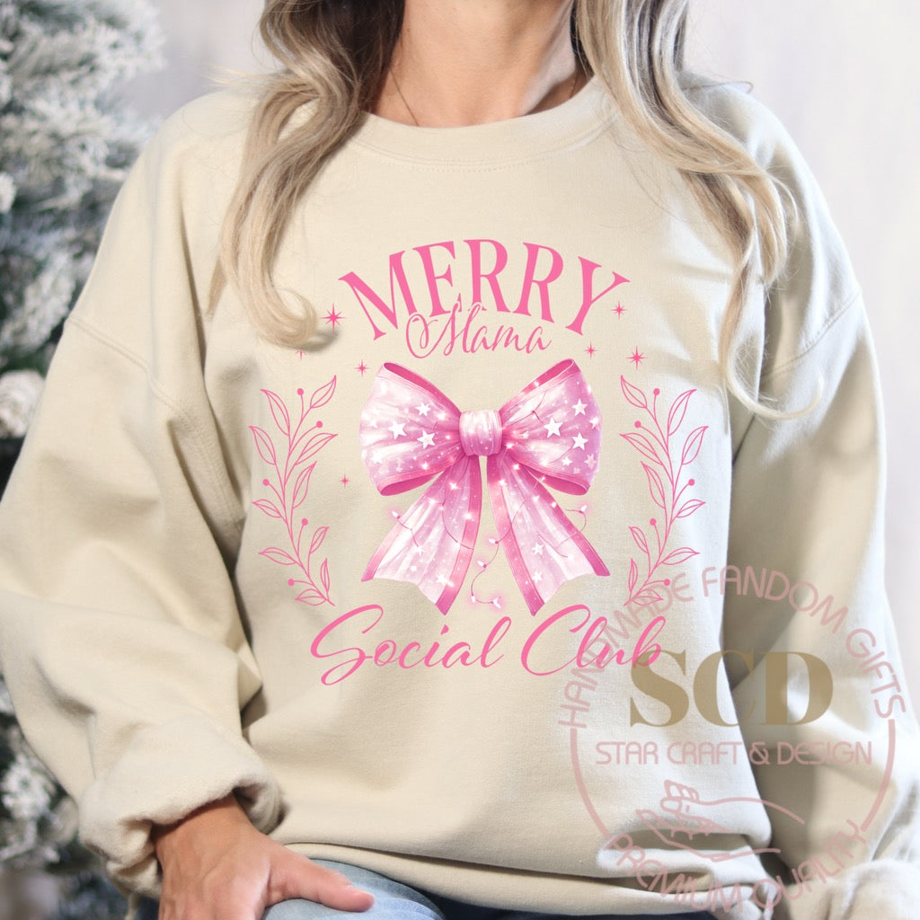 Merry Mama Social Club Sweatshirt