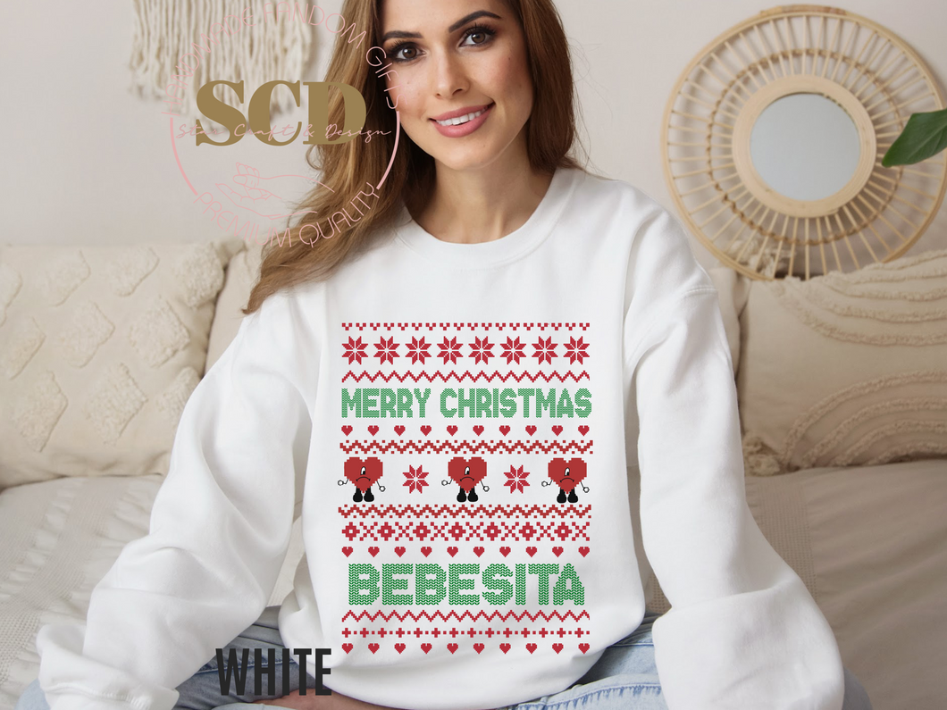 Merry Christmas Bebesita Sweatshirt