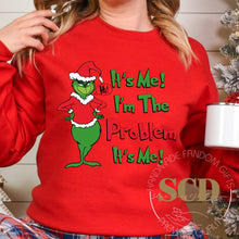 Load image into Gallery viewer, It&#39;s Me I&#39;m The Problem it&#39;s Me Christmas Sweatshirt
