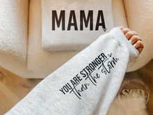 Load image into Gallery viewer, Mama ,You are stronger than the storm ,Sweatshirt
