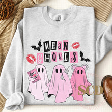 Load image into Gallery viewer, Mean Ghouls Halloween Sweatshirt
