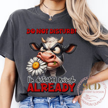 Load image into Gallery viewer, Do Not Disturb, I’m Disturbed Enough ALREADY, T-shirt

