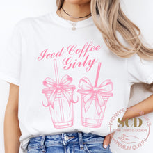 Load image into Gallery viewer, Iced Coffee Girl T-shirt
