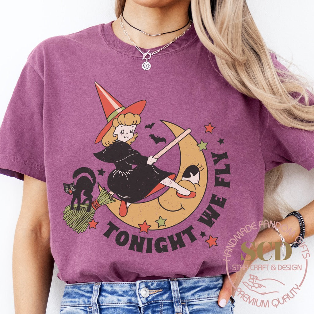 Tonight We Fly Halloween T-shirt