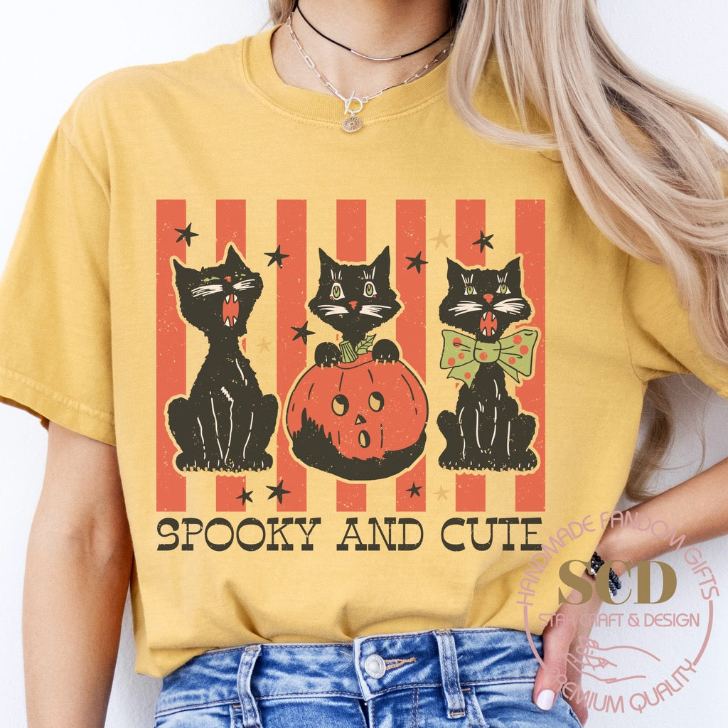 Spooky And Cutie Halloween T-shirt