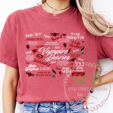 Load image into Gallery viewer, TVD Quotes, Damon Salvatore , Enzo, T-shirt
