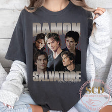 Load image into Gallery viewer, Hello Brother ,Damon Salvatore TVD T-shirt
