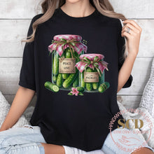 Load image into Gallery viewer, Peace Love And Pickles , T-shirt
