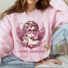 Load image into Gallery viewer, Love Season Cupid Sweatshirt, Retro Cupid Valentine&#39;s Day Sweatshirt
