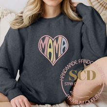 Load image into Gallery viewer, Embroidery Mama Sweatshirt, Embroidery mama Crewneck
