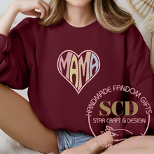 Load image into Gallery viewer, Embroidery Mama Sweatshirt, Embroidery mama Crewneck
