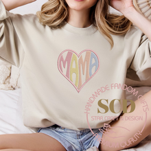 Load image into Gallery viewer, Embroidery Mama Sweatshirt, Embroidery mama Crewneck
