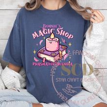 Load image into Gallery viewer, Bonnie&#39;s Magic Shop, Phasmatos Incendia T-shirt
