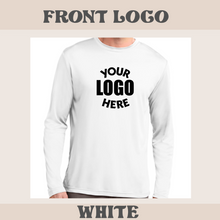 Load image into Gallery viewer, Unisex Sport-Tek Long Sleeve Posicharge Dry Fit T-shirt (White)
