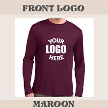 Load image into Gallery viewer, Unisex Sport-Tek Long Sleeve Posicharge Dry Fit T-shirt (Maroon)
