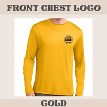 Load image into Gallery viewer, Unisex Sport-Tek Long Sleeve Posicharge Dry Fit T-shirt (Gold)
