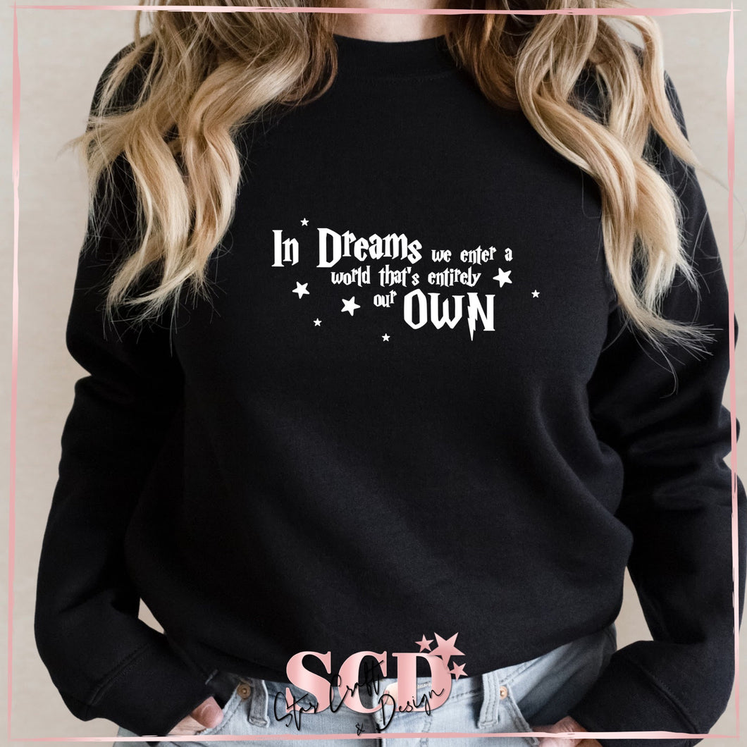 In Dreams, Harry Potter Sweatshirt