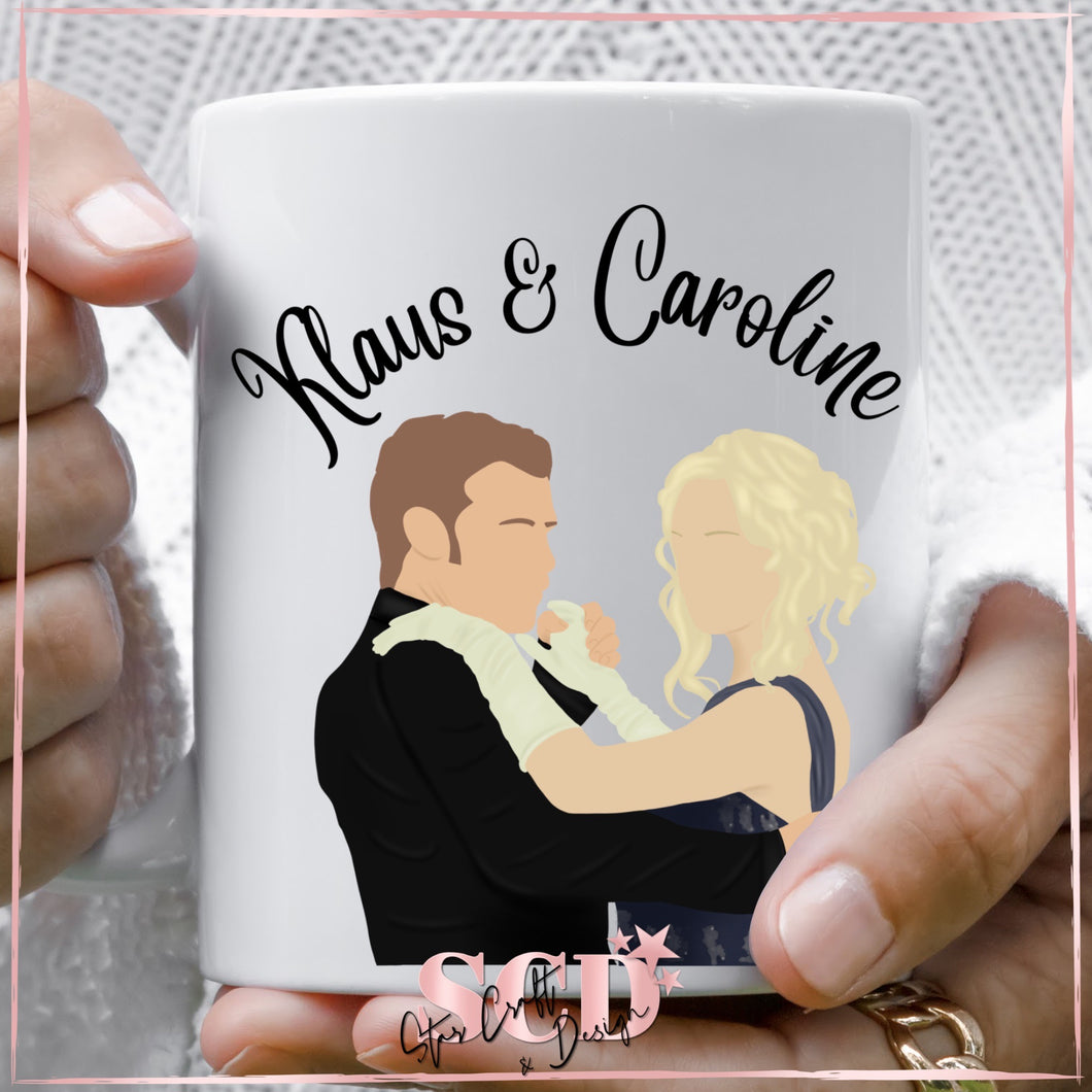 Klaus and Caroline Coffee Mug