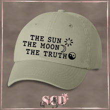 Load image into Gallery viewer, The Sun The Moon The Truth Hat
