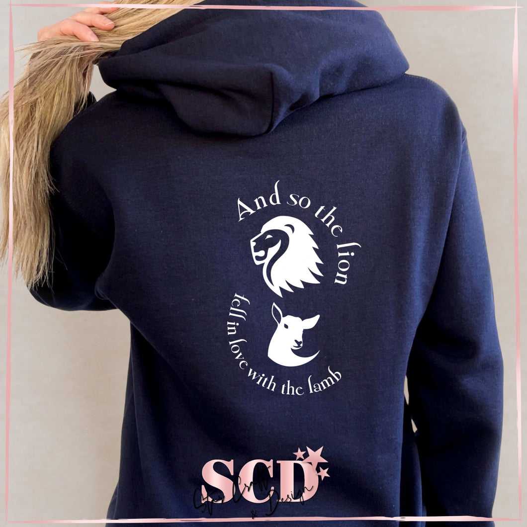 And so the Lion fell in Love with the Lamb Twilight Hoodie