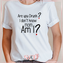 Load image into Gallery viewer, Are You Drunk? I Dont Know Am I? Stefan Salvatore Shirt.
