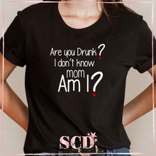 Load image into Gallery viewer, Are You Drunk? I Dont Know Am I? Stefan Salvatore Shirt.
